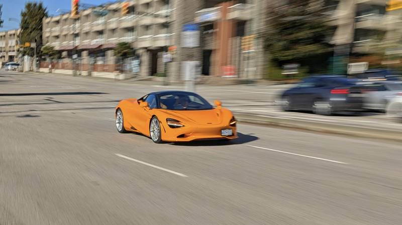 H0502005 Dog Hiding Under Car, His Wounded Tail Swarmed