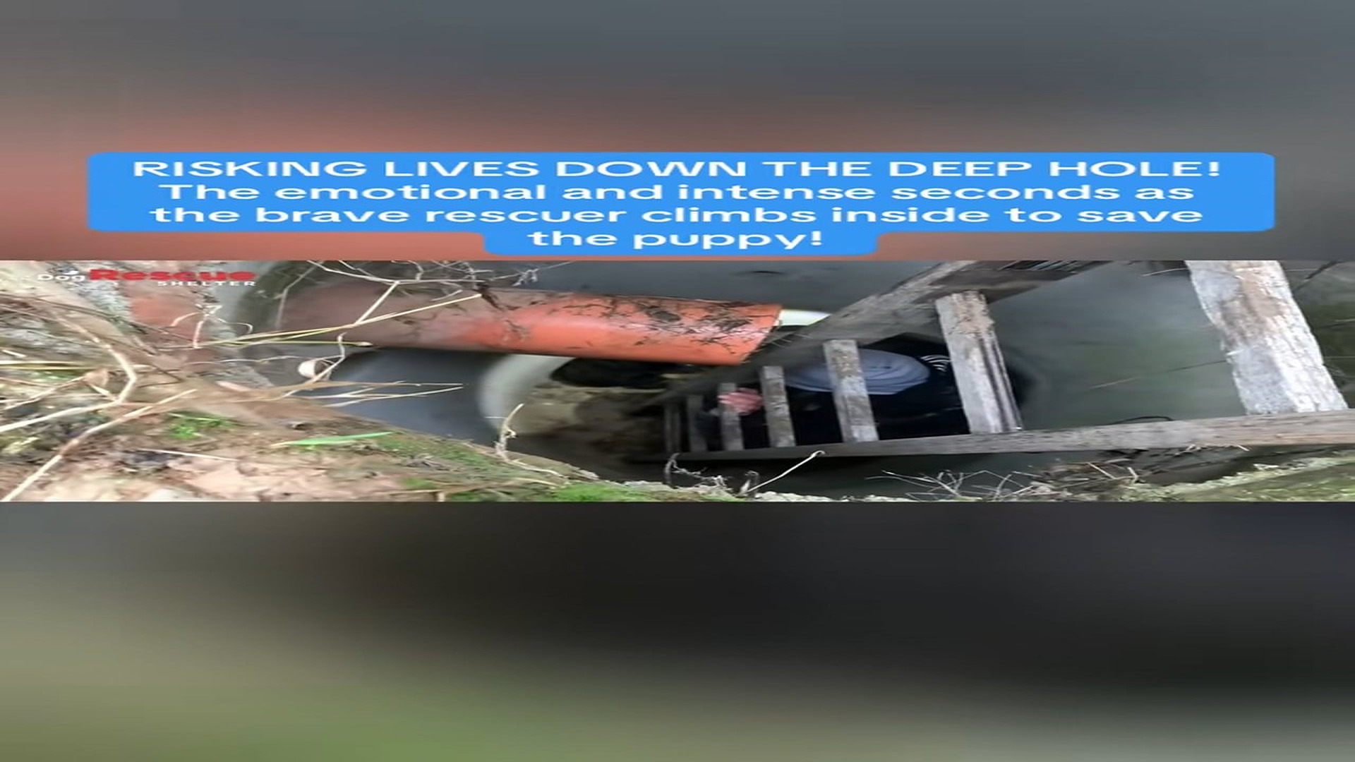 Part 2 : H2007014_RISKING LIVES DOWN THE DEEP HOLE! The emotional and intense seconds as the brave rescuer climbs insi_part2